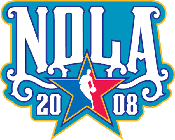 NBA All-Star Game 2008 Alternate Logo v3 t shirts iron on transfers